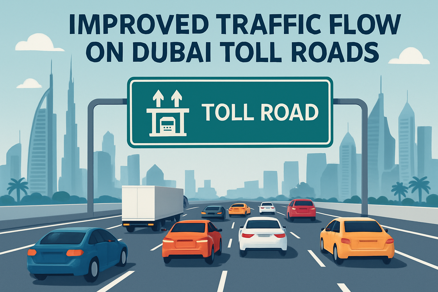 Improved Traffic Flow on Dubai Toll Roads